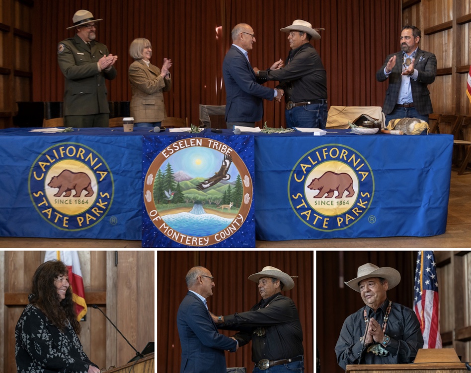 Esselen Tribe of Monterey County and California State Parks Sign Memorandum of Understanding for Enhanced Collaboration in Monterey District State Parks 